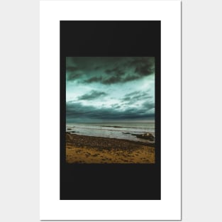 Aesthetic cloudy coast Posters and Art